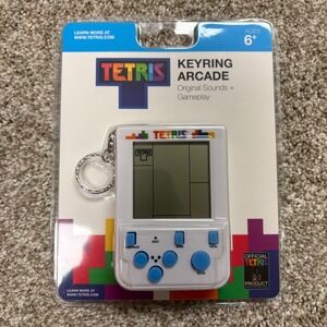 Tetris Keyring Arcade Game Original Sounds Gameplay NEW SEALED